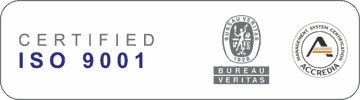 Certificazione ISO 9001 Bureau Veritas con accreditamento Accredia
