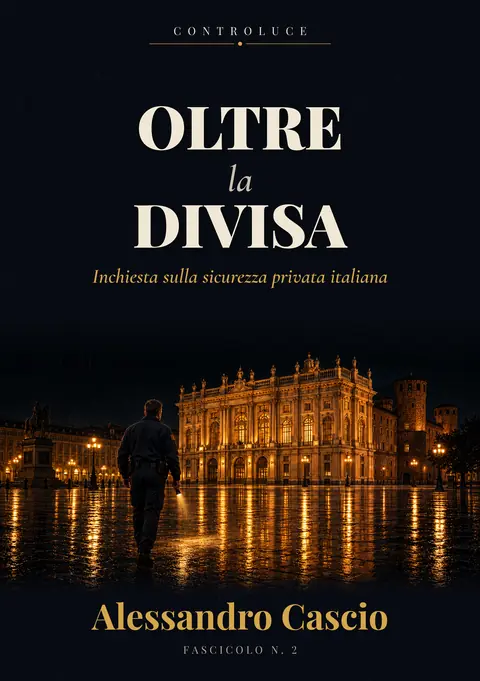 Cover of Oltre la divisa by Alessandro Cascio, Controluce series, Fascicolo N. 2